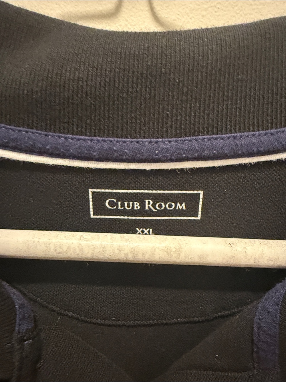Club Room Black polo shirt